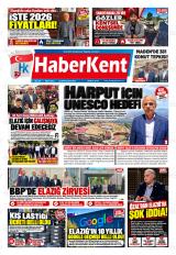 Haberkent gazetesi 1. sayfa