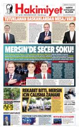 Hakimiyet gazetesi 1. sayfa