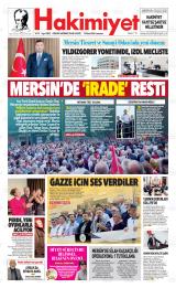 Hakimiyet gazetesi 1. sayfa