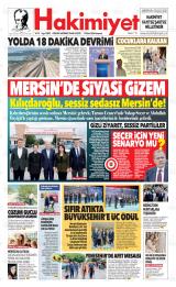 Hakimiyet gazetesi 1. sayfa