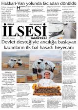 Hakkari İl Sesi gazetesi 1. sayfa