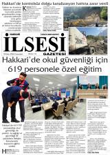 Hakkari İl Sesi gazetesi 1. sayfa