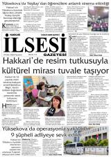 Hakkari İl Sesi gazetesi 1. sayfa