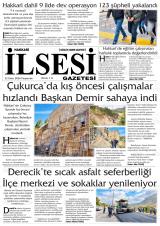 Hakkari İl Sesi gazetesi 1. sayfa