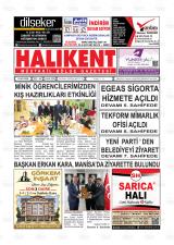 Halıkent Müstakil Bölge gazetesi 1. sayfa