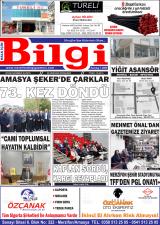 Halk İçin Bilgi gazetesi 1. sayfa