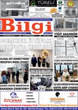 Halk İçin Bilgi gazetesi 1. sayfa