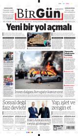 Halkın Gazetesi Birgün gazetesi 1. sayfa