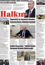 Halkın Sesi gazetesi 1. sayfa