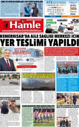 Hamle gazetesi 1. sayfa