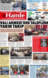 Hamle gazetesi 1. sayfa