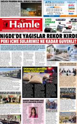 Hamle gazetesi 1. sayfa
