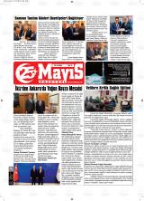 Havza 25 Mayıs gazetesi 1. sayfa