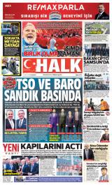 Hedef Halk gazetesi 1. sayfa