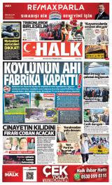 Hedef Halk gazetesi 1. sayfa