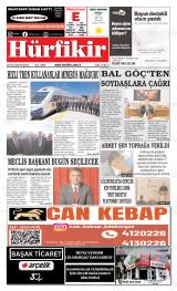 Hürfikir gazetesi 1. sayfa