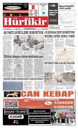 Hürfikir gazetesi 1. sayfa