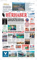 Hürhaber gazetesi 1. sayfa