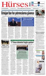 Hürses gazetesi 1. sayfa