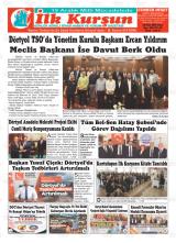 İlk Kurşun gazetesi 1. sayfa