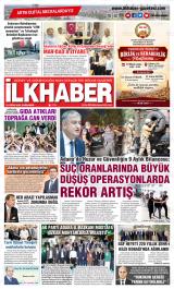İlkhaber gazetesi 1. sayfa