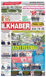 İlkhaber gazetesi 1. sayfa