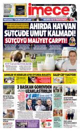 İmece gazetesi 1. sayfa
