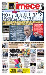 İmece gazetesi 1. sayfa