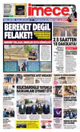 İmece gazetesi 1. sayfa