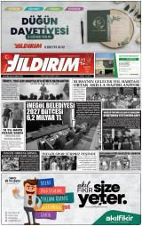 İnegöl Yıldırım gazetesi 1. sayfa