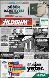 İnegöl Yıldırım gazetesi 1. sayfa