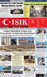 Işık gazetesi 1. sayfa