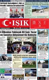 Işık gazetesi 1. sayfa