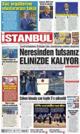 İstanbul gazetesi 1. sayfa