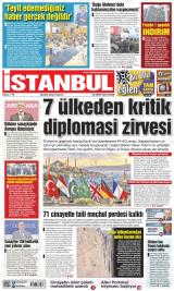 İstanbul gazetesi 1. sayfa