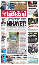 İstikbal gazetesi 1. sayfa