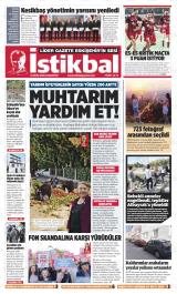 İstikbal gazetesi 1. sayfa