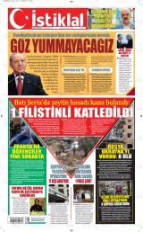 İstiklal gazetesi 1. sayfa