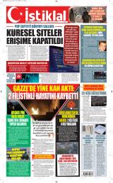 İstiklal gazetesi 1. sayfa
