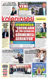 Kalenin Sesi gazetesi 1. sayfa