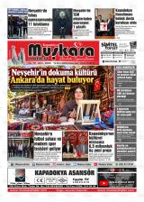 Kapadokya Muşkara Haber gazetesi 1. sayfa