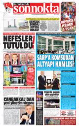 Karadeniz'de Sonnokta gazetesi 1. sayfa