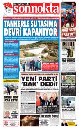 Karadeniz'de Sonnokta gazetesi 1. sayfa