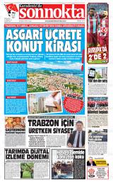 Karadeniz'de Sonnokta gazetesi 1. sayfa