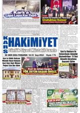 Kars Hakimiyet gazetesi 1. sayfa
