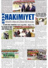 Kars Hakimiyet gazetesi 1. sayfa