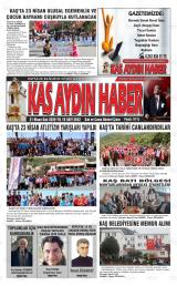 KAŞ AYDIN HABER Gazetesi
