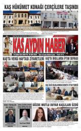 KAŞ AYDIN HABER Gazetesi