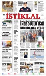 Kastamonu İstiklal gazetesi 1. sayfa