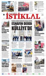 Kastamonu İstiklal gazetesi 1. sayfa